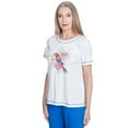 thumbnail image 3 of Alfred Dunner Womens Parrot Centered Short Sleeve Tee, 3 of 4