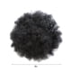 thumbnail image 3 of Accesorios para el cabello, extensiones de cabello con cordón elástico, moño suelto y rizado, tocados, moño de cabello sintético para mujer, cola de caballo corta y rizada para cabeza completa, 3 of 4