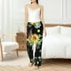 thumbnail image 4 of Balery Pantalones de pijama para mujer, pijamas ultraligeros, pantalones de estar por casa-Small, 4 of 6