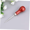 thumbnail image 4 of Phenofice Gourd Shaped Sewing Awl 1Set Retro Single Gourd Wood Handle Awl Tool For Custom Work, 4 of 8