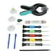 thumbnail image 2 of Kit de reparación de pantalla de teléfono ventosas de PVC resistentes diseño ergonómico herramientas de reemplazo de pantalla 13 en 1 para dispositivos móviles para, 2 of 8