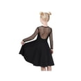 thumbnail image 7 of Girls Dress Black Sheer Mesh Long Sleeve Pearl Cotton Formal 10 Years, 7 of 7