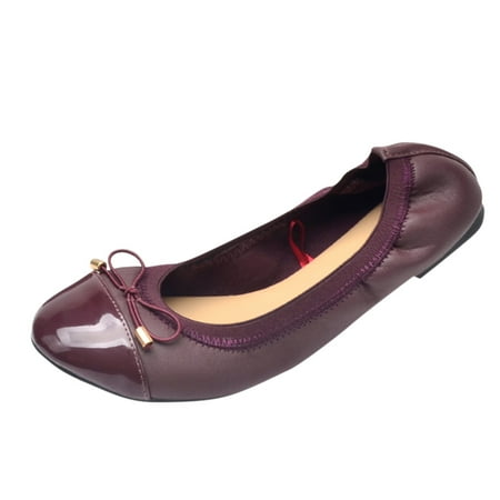 

GNEIKDEING Women s Ladies Flat Causal Shoes Singles Pointed Lazy Shoes Work Shoes Gift on Clearance