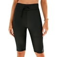 thumbnail image 2 of SAYFUT Womens Long Boardshort Swim Bottom High Waisted Tankini Swimwear Shorts, 2 of 7