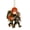 C, variant on Monkey Hugging Plush Toy Keychain 2D Monkey Acrylic Keychain for Backpack Purse Car Keys Emotional Gift for Family Friends