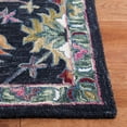 thumbnail image 3 of SAFAVIEH Aspen Kiro Tribal Area Rug, Black/Pink, 6' x 9', 3 of 8