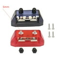 thumbnail image 2 of Yimiti 2Pcs Dual Stud Bus Bar 12-48V Power Distribution Block Holder For Car Boat,8Mm, 2 of 7