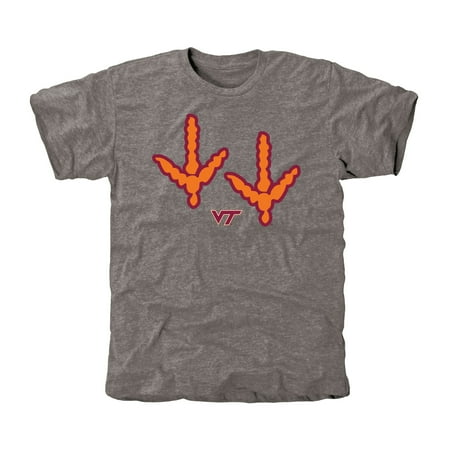 Virginia Tech Hokies Auxiliary Logo Tri-Blend T-Shirt - Gray