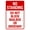 Warning Sign 2, variant on No Standing Fire Zone with Right Arrow - 8"x12" Metal Security Tin Warning Sign, Fire Zone Decor for Street Business Home Wall Outdoor