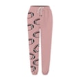 thumbnail image 4 of WILLBEST Pantalones Casuales de Mujer con Cintura Alta y Cordón para Uso Diario. Tejido Suave y Bolsillos Funcionales, Ideales para Halloween. Chica, 4 of 4