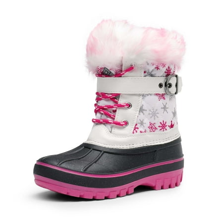 

DREAM PAIRS Boys Girls Mid Calf Winter Snow Boots Toddler/Little Kid/Big Kid
