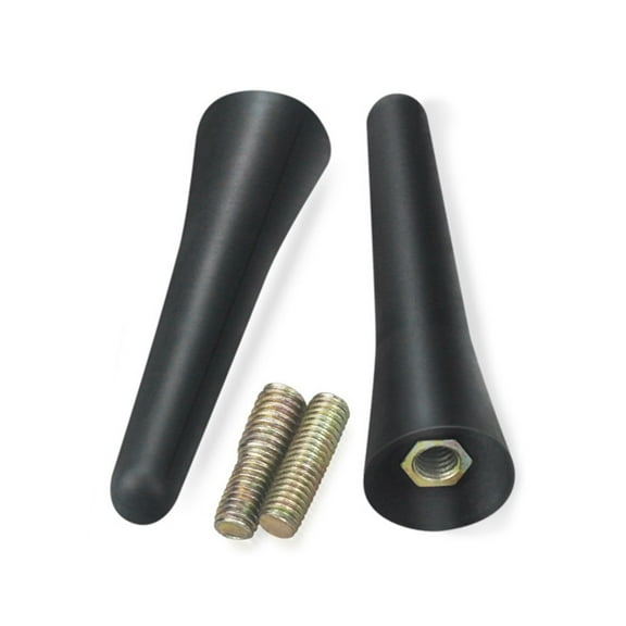 6.5cm Black Roof Mount Car Antenna for Easy Installation with Adapter Screw