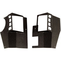 Rugged Ridge by RealTruck XHD Quarter Panel Guard Kit for Wrangler JKU 4-Door | Rear, Steel, Black | 11615.20 | Compatible with 2007-2018 Jeep Wrangler JK 4-Door