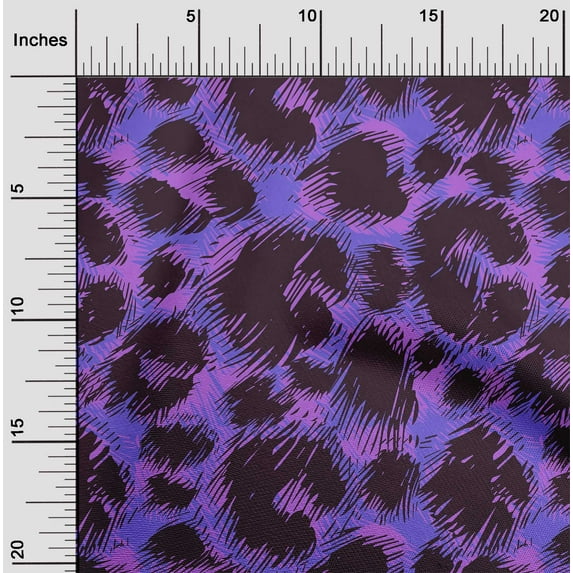 oneOone Cotton Jersey Plum Fabric Animal Skin Diy Clothing Quilting Fabric Print Fabric By Yard 58 Inch Wide-JY4