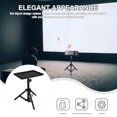 thumbnail image 3 of HINTRMENT Projector Stand Laptop Stand Adjustable Height ABS Iron Triangular Base for Office 1Set, 3 of 8
