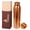 Copper Hammered, variant on Indtresor Pure Copper Water Bottle - Handcrafted - Ayurveda health benefits - Large 35 oz - Leak proof, Easy to carry for Sports, Fitness, Yoga, School - Natural Hammered Beaten Copper Finish