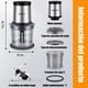 thumbnail image 2 of Procesador De Alimentos Electrodomesticos De Cocina XINEST Traer 2x0.9l Tazas, 2 of 5