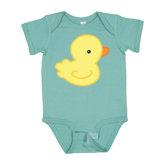 Inktastic Yellow Baby Duck Boys or Girls Baby Bodysuit