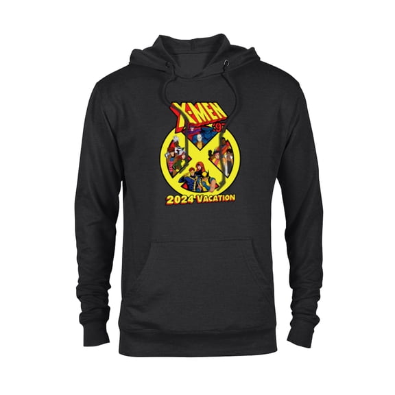 Marvel X-Men ’97 Matching Group Trip 2024 Vacation - Pullover Hoodie for Adults - Customized-Black