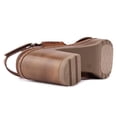 thumbnail image 4 of Women's Cross Strap Heeled Sandals By XTI_170778_Medium Brown, 4 of 4
