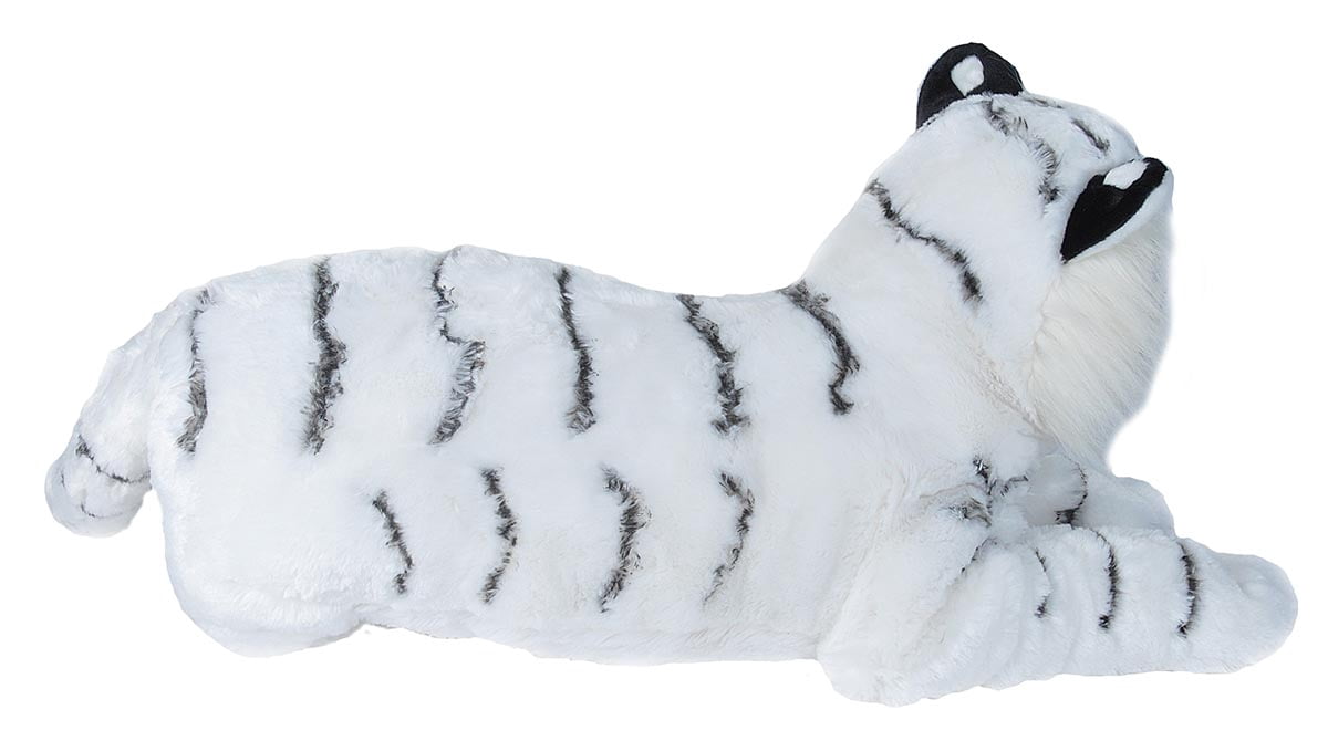 Wild Republic Jumbo White Tiger Plush, Giant Stuffed Animal, Plush Toy, Gifts for Kids, 30 Inches