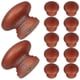 thumbnail image 5 of Cabinet Knobs Wooden Drawer Handles For Cabinets Simple Design Furniture Hardware Dark Red 12Pcs Edition 0711, 5 of 5