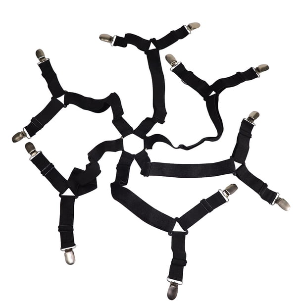 Clips Para Sábanas Sujetadores Sujetadores Tirantes Para Sábanas De 6 Lados Soportes Elásticos Para Sábanas Clips Para Colchones Correas Advancent HA024239-02