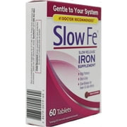 Slow Fe Slow Release Iron Tablets 60 ea (Pack of 2)