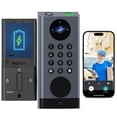 thumbnail image 1 of Cerradura inteligente para puerta eLinkSmart con cámara 2K, huella digital y Wi‑Fi, 1 of 8