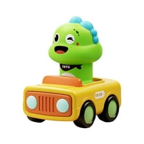 Car Toys Suitable For 1 3 Year Old Children Baby Animal Racing Car Baby Toy Car Set Push Pull Friction Dinosaur Car Suitable For 6 9 12 18 Months 1st Birthday Suitable Diy Crafts for Teens Arts And