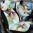 thumbnail image 3 of Uorisanigo Car Seat Covers Set of 2, Car Interior Accessories, Inked Hippie Frog Aoto Seat Covers for SUV, Universal Seats Cover Front Set, Seats Interior Cover for Trucks, 3 of 7
