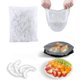 thumbnail image 1 of Bolsas retráctiles para conservar alimentos frescos, tapas universales para cuencos, bolsas de plástico selladas, cubiertas para platos y cuencos, conservación de frutas, 100 unidades, 1 of 3