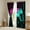 Pink Teal, variant on Erosebridal Abstract Gamepads Curtains for Living Room,Gradient Ombre Blackout Curtains Set of 2 (38x45),Geometric Plaid Curtains and Drapes (38x45),Video Game Bedroom Decoration
