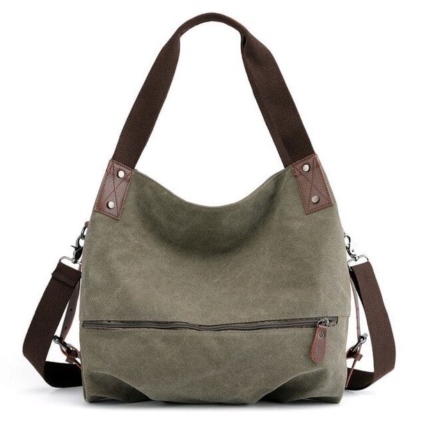LHSHID Travel Bag Crossbody Vintage Canvas Handbag Single Shoulder Bags for women Solid Messenger Bag sac a main bolsa feminina