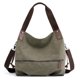 thumbnail image 1 of LHSHID Travel Bag Crossbody Vintage Canvas Handbag Single Shoulder Bags for women Solid Messenger Bag sac a main bolsa feminina, 1 of 6