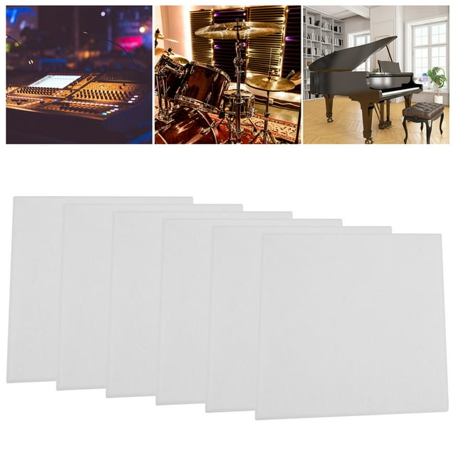 Práctica y firme absorción de sonido portátil tablero de absorción acústica conveniente para Home Theatres KTV ANGGREK Otros
