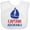 AA-White, variant on Inktastic Captain Adorable, Sailing Boat, Sailor, Sailing Boys Baby Bib