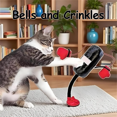 thumbnail image 3 of Interactive Suction Cup Cat Boxing Toy - Hanging Punching Bag for Kittens, Durable & Safe Pet Plaything to Satisfy Hunting Instincts, Protect Furniture from Scratching, Eco-Friendly Materials, 38cm, 3 of 6