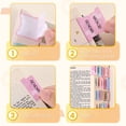 thumbnail image 3 of Bible Tabs for Women, 66 Large Print Laminated Bible Chapters Index Tabs and 39 Blank Dividers Sticky Labels, Cute Beauty Geometry Bible Study Supplies, Journaling Accessories, 3 of 12