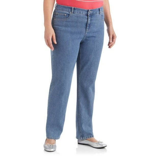 plus size high waisted jeans tummy control
