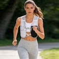 thumbnail image 3 of Kcolen Running Vest for Women Men Hydration Backpack Adjustable Chest Straps Breathable Hydration Bottle Holder Mobile Phone Pocket, 3 of 9