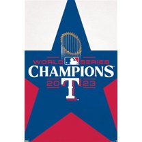 MLB Texas Rangers - 2023 World Series Team Logo Wall Poster, 22.375" x 34"