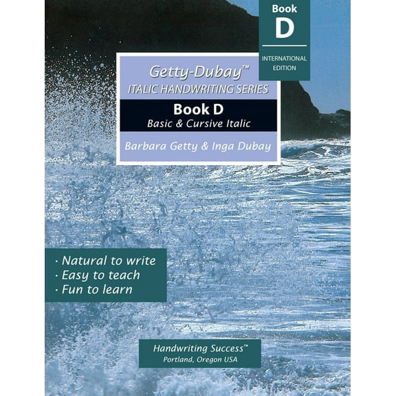 Getty-Dubay Italic Handwriting Series : Book D (Paperback)