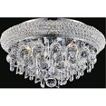 thumbnail image 3 of Cwi Lighting Kingdom 6 Light Flush Mount With Chrome Finish, 3 of 3
