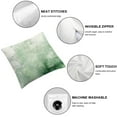 thumbnail image 4 of QZHH Sage Green Decorative Pillow Covers Modern Aesthetic Abstract Couch Throw Pillow Cover Standard Square Accent Farmhouse Pillow Cases for Sofa Living Room,2 pcs White, 4 of 6