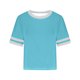 thumbnail image 3 of Camisetas Sobredimensionadas para Mujeres Gota Hombro Cuello Redondo Cultivo Top de Entrenamiento, Blusa de Verano Casual para Diario Y Fitness, 3 of 4