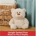 thumbnail image 5 of GUND Bubbles Teddy Bear Stuffed Animal, Premium Bear Plush Toy for Ages 1 and Up, Cream, 10”, 5 of 8