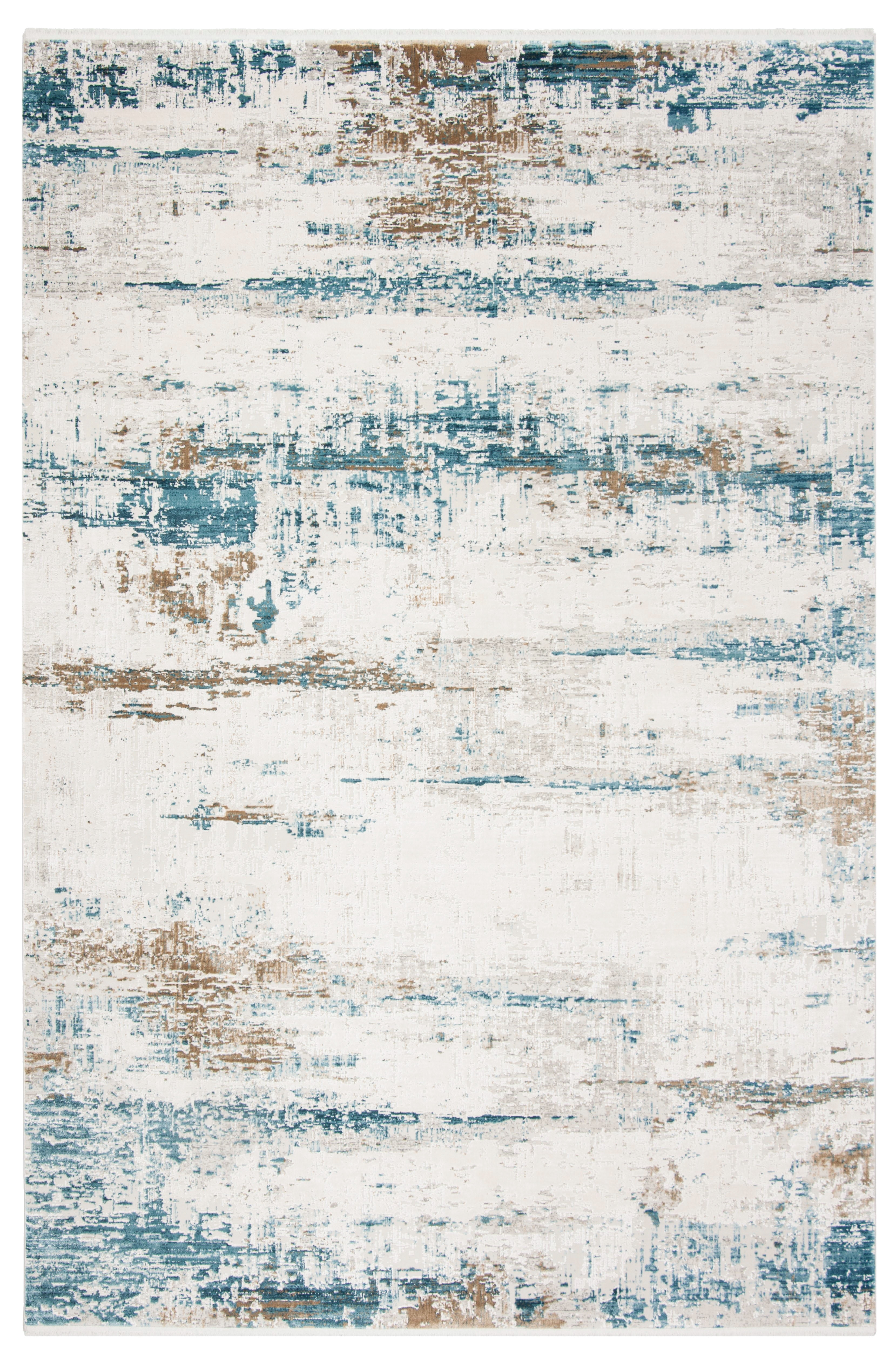 Safavieh Eclipse Earnestine Abstract Area Rug, Beige/Blue, 5'3" x 7'6"