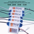 thumbnail image 2 of BeesClover DC12V Étape vers le Bas Converter Entrée Régulateur de Tension 90-240V Large Tension Constante Sortie DC12V Étanche Voiture Puissance Buck Module Conduit Transformateur, 2 of 8