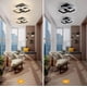 thumbnail image 3 of Lámpara De Techo Decorativas Moderna Colgante Para Baño Sala Modelo Negro, 3 of 4